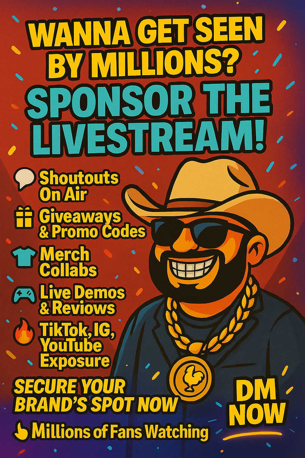 Livestream Sponsorship
